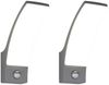 2er Set LED Außenwandleuchten mit Bewegungsmelder in Anthrazit, Höhe 22,5cm Bild 2