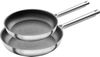 ZWILLING 'TrueFlow' Bratpfannen Set Antihaftbeschichtung, Induktionsgeeignet, Edelstahl, 24 cm + 28cm Bild 1
