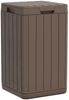 vidaXL Outdoor-Mülltonne Braun 38x38x65 cm PP 364226 Bild 2