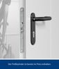 Hörmann Metall-Gerätehaus Berry Classic mit Satteldach Typ 1, 259 x 121 cm, schilfgrün, 3,1 m²,1-flüglige Tür Bild 3
