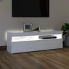 vidaXL TV-Schrank mit LED-Leuchten Weiß 120 x 35 x 40 cm, Mit Beleuchtung [804373] Bild 3