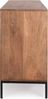 Sideboard Aidinka aus Mangoholz, Retro Chic Design, Braun, handgefertigte Fronten, 180 cm Bild 4