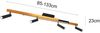 Ausziehbarer LED Deckenstrahler ZENO mit 4 Spots Schwarz Gold max. Breite 133cm Bild 4