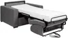 Vente-unique - CALITO Sessel Stoff Braun - B 223 cm94 cm x H 85 cm x L 126 cm Bild 3