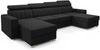 Ecksofa Avanti mit Schlaffunktion 325x170 cm Bettzeugablage Wohnzimmersofa, Couch, Soffa, Bettsofa, Sofa U Form- Kronos 07 Bild 2