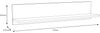 FORTE Havanna Wandpaneel, Holzwerkstoff, Braun, 125 x 25,6 x 21,9 cm Bild 3