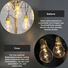 LED-Lichterkette "Glow Battery", 5 teilig, klar Bild 3