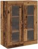 vidaXL Wandschrank Altholz 69,5 x 34 x 90 cm Holzwerkstoff 862159 Bild 2
