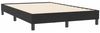 vidaXL Boxspringbett ohne Matratze Schwarz 120x210 cm Samt 3315821 Bild 3