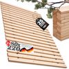 Wikinger " Kraft - Schorsch " Rollrost Lattenrost 30 mm 160 cm x 220 cm (2x 80 cm x 220 cm) 500kg Flächenlast stabilster Bettrost Bild 1