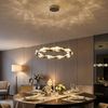 LED Pendelleuchte, Kristalle rauch klar, H 130 cm Bild 2