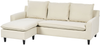 Ecksofa Polsterbezug beige ELVENES Bild 4