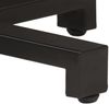vidaXL Bistrotisch Quadratisch 80x80x75 cm Raues Mangoholz 320268 Bild 5