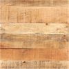 vidaXL Bistrotisch Quadratisch 80x80x75 cm Raues Mangoholz 320268 Bild 3