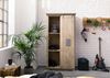 Schrank Mango 100x50x190 whitewash lackiert RAILWAY #315 Bild 3