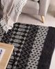 Teppich Leder schwarz/beige 140x200 cm SOKUN Bild 3