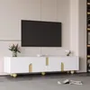 Lowboard, TV-Board, 180 cm, TV-Schrank, Fernsehschrank für Wohnzimmer, stehend Bild 2