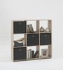Raumteiler Metro 5 / Mega 5, Holzwerkstoff, Holzfarben, 105 x 109 x 33 cm Bild 2