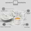 SÄNGER Kaffeetassen Set Bilgola Marmor 12 teilig für 6 Personen Bild 4