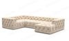 Sofa Dreams Wohnlandschaft Designer Stoff Sofa Palma U Form Samtstoff Stoffsofa Bild 4