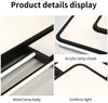 style home LED Deckenleuchte Deckenlampe Rechteckige Bürolampe, dimmbar mit Fernbedienung, LED fest integriert, einstellbar von warmweiß bis kaltweiß, Moderne Lampe für Wohnzimmer Schlafzimmer, 90x60x6cm Bild 4