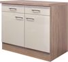 Flex-Well Unterschrank Nepal (B x H x T) 100 x 85/86 x 60 cm, für viel Stauraum Bild 2