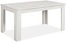 Homestyle4u ausziehbar Holztisch, Holz weiß, 160x90 cm Bild 1