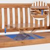 CLP Teakbank Orlando,teak 150 cm Bild 4