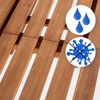 CLP Teakbank Orlando,teak 150 cm Bild 5