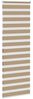 vidaXL Doppelrollo Sandbraun 80x200 cm Stoffbreite 75,9 cm Polyester 4014569 Bild 4