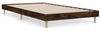 vidaXL Bettgestell ohne Matratze Räuchereiche 100x200 cm Holzwerkstoff 832058 Bild 2