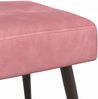 vidaXL Bank mit Knopfheftung Rosa 110 x 40 x 46 cm Samt 42038533 Bild 3