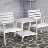 Sensline Gartenbank Romeo Tete a Tete Whitewash 170 cm Bild 3
