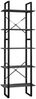vidaXL Bücherregal 5 Fächer Grau 60x30x175 cm Massivholz Kiefer 3081985 Bild 2
