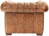 Einsitzer-Sofa Chesterfield Tiffy aus echtem Rindsleder Whisky Bild 4