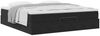 vidaXL Ottoman-Bett mit Matratze Schwarz 180x200 cm Samt 3311203 Bild 5