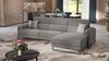 Sofanella Ecksofa MILO Eckcouch Wohnlandschaft Stoffsofa in Dunkelgrau Bild 3
