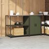 Aufbewahrungsset 2 pcs für die Küche mit Regal Olive Grün Bild 4