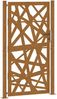 vidaXL Gartentor 100x175 cm Cortenstahl Helles Design 4100957 Bild 2