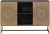 vidaXL Sideboard Messing 105 x 30 x 70 cm 42020072 Bild 3