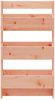 vidaXL Wand-Pflanzkübel 3 Fächer 60x18,5x110 cm Massivholz Douglasie 825119 Bild 4