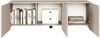 Selsey 'Sunds' TV-Lowboard mit geriffelten Lamellenfronten, 3-türig, Kaschmirbeige, 150 cm Bild 4