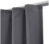 Beautissu Vorhang 2er Set Thermovorhang Gardine Anthrazit Amelie TK, 140x245cm, Vorhang isolierend Kälte- & Hitzeschutz Universalband Verdunkelnd Bild 3