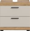 Waschbeckenunterschrank B/H/T: 60x56x34 cm in Evoak Oak Nachbildung Bild 2