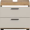 Waschbeckenunterschrank B/H/T: 60x56x34 cm in Evoak Oak Nachbildung Bild 3