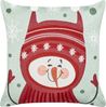 Dekokissen 2er Set CUPCAKE Baumwolle 45 x 45 cm Rot Bild 4