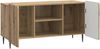 vidaXL TV-Schränk Artisan-Eiche 102 x 34,5 x 52 cm Holzwerkstoff 894474 Bild 3