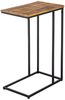 Beistelltisch Laptoptisch Holz 25x60x40cm nachhaltig Sofatisch C-Tisch Toront... Bild 3