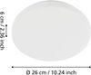 Eglo 75501 BEST CHOICE Deckenleuchte POGLIOLA Stahl weiss LED 12W 3000K H:5. 5cm Ø26cm Bild 4