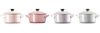 Le Creuset MINI-COCOTTE 4ER SET METALLICS ROSÉ Bild 2